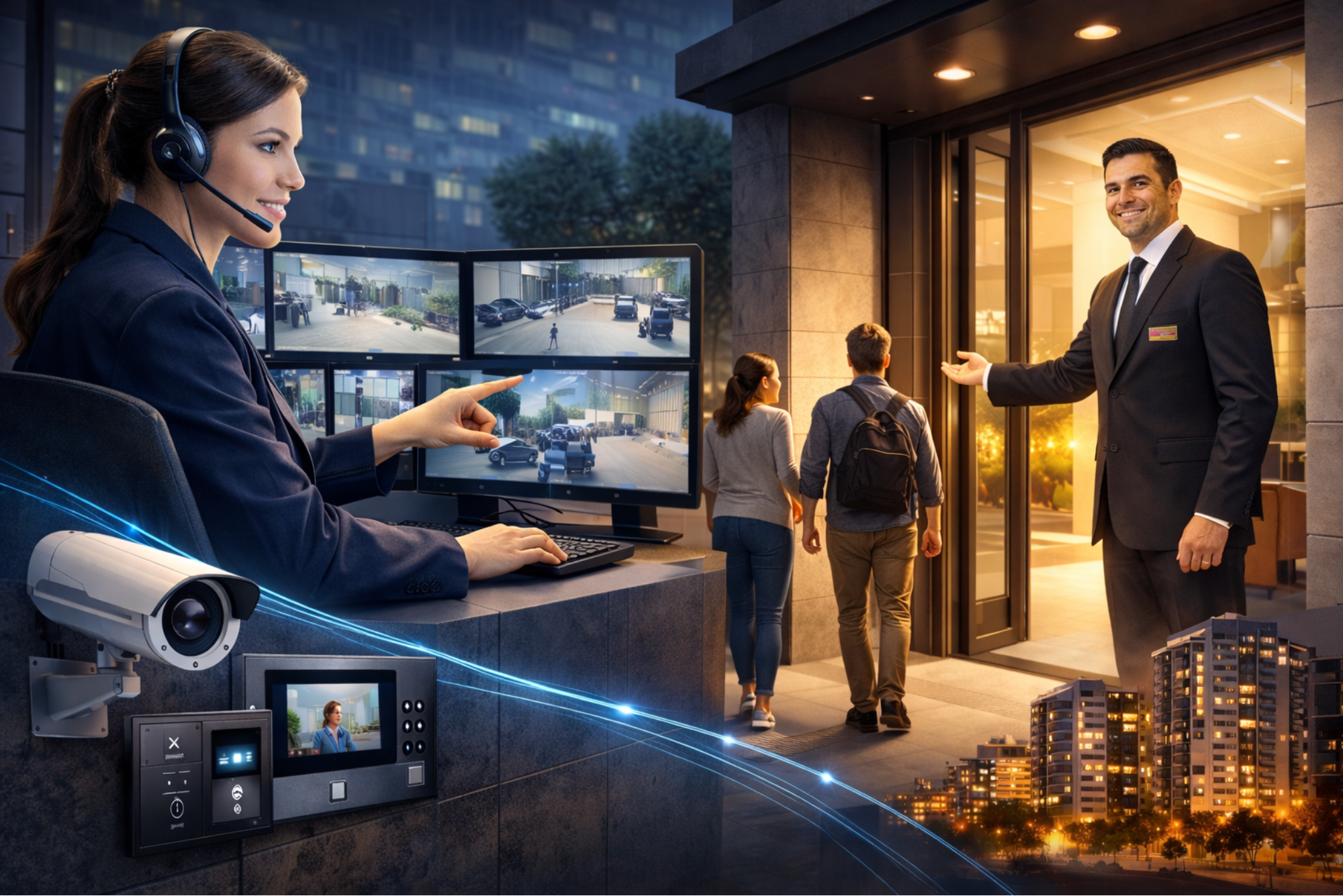 Portaria Híbrida: um novo modelo com tecnologia e presença humana para condomínios