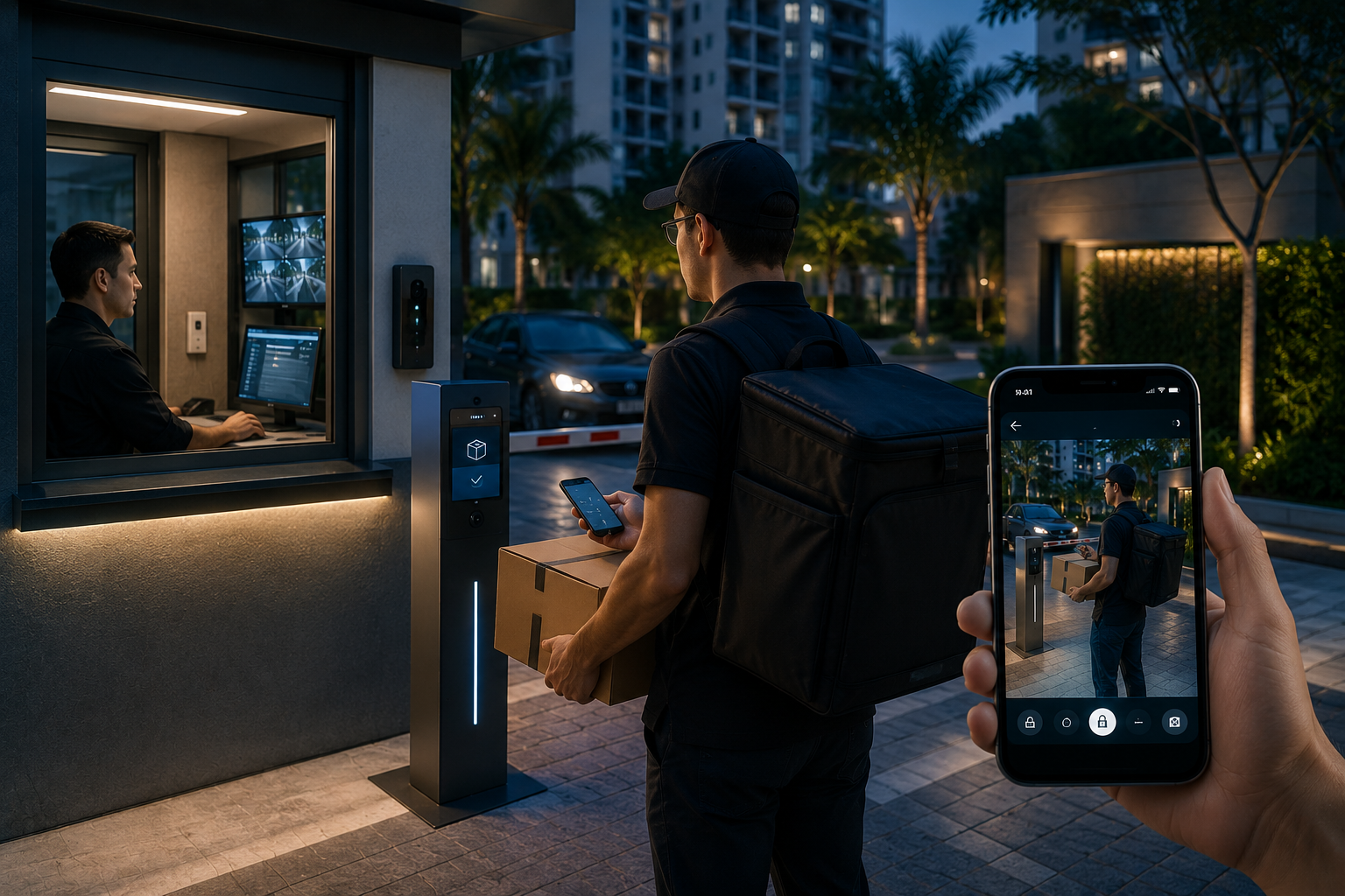 Tecnologia aplicada à segurança condominial e controle de acesso inteligente