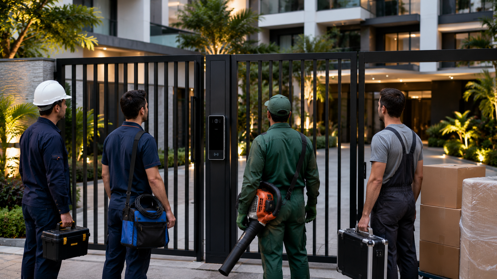 Prestadores de serviço autorizados na Portaria Virtual da White Segurança